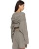 Rick Owens Rick Owens Gray Tower Pull Hoodie - 3