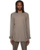 Rick Owens Rick Owens Gray Tower Rick S Jumbo L/S T-shirt - 1