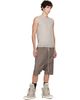 Rick Owens Rick Owens Gray Tower Rick S Pods Shorts - 4