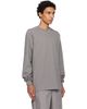 Rick Owens Rick Owens Gray Tower Short Crewneck LS Sweatshirt - 2