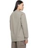 Rick Owens Rick Owens Gray Tower Short Crewneck LS T-shirt - 3