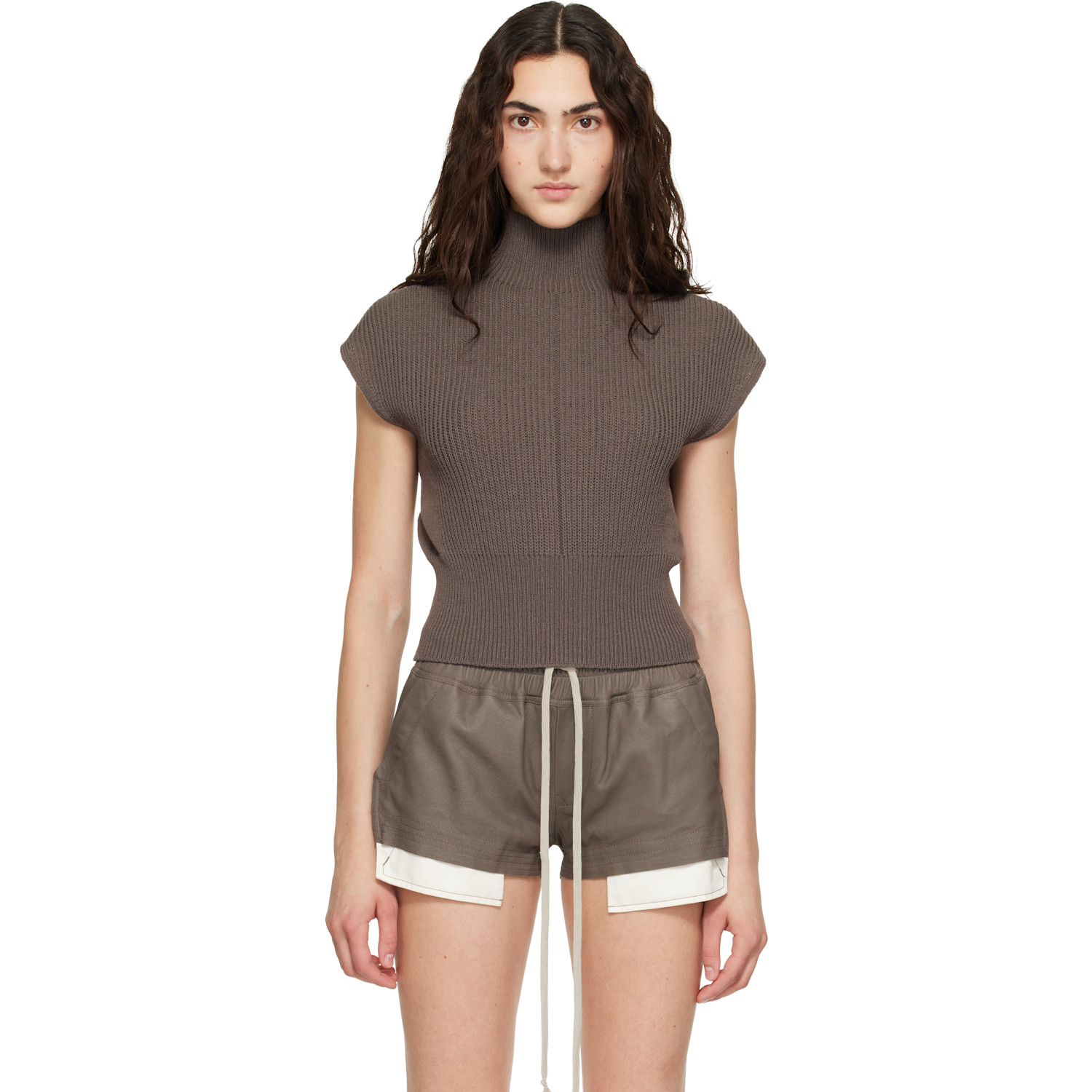 Rick Owens - Gray Tower SL Turtleneck 10SS Rick Owens RELEASE 