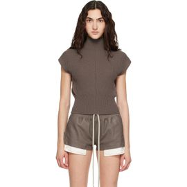 Rick Owens Rick Owens Gray Tower SL Turtleneck