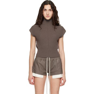 Rick Owens Rick Owens Gray Tower SL Turtleneck