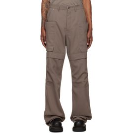 Rick Owens Rick Owens Gray Tower Stefan Cargo Pants