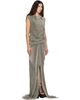 Rick Owens Rick Owens Gray Tower Strutter Maxi Dress - 2