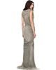 Rick Owens Rick Owens Gray Tower Strutter Maxi Dress - 3