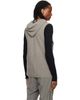 Rick Owens Rick Owens Gray Tower Tank Hoodie - 3