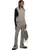 Rick Owens Rick Owens Gray Tower Tank Hoodie - 4