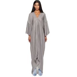 Rick Owens Rick Owens Gray Tower Tommykite Maxi Dress