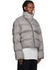 Rick Owens Rick Owens Gray Tower Turtle Down Jacket - 2