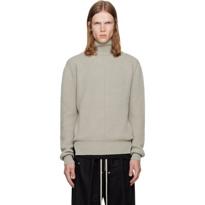 Rick Owens Rick Owens Gray Tower Turtleneck