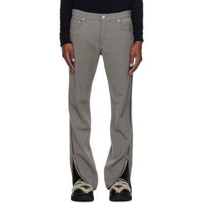 Rick Owens Rick Owens Gray Tower Vega Trousers