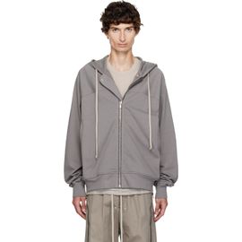 Rick Owens Rick Owens Gray Tower Windbreaker Hoodie