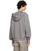 Rick Owens Rick Owens Gray Tower Windbreaker Hoodie - 3