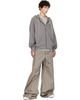 Rick Owens Rick Owens Gray Tower Windbreaker Hoodie - 4