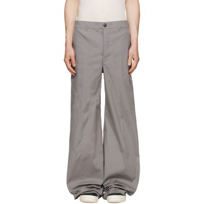 Rick Owens Rick Owens Gray Tower Work Trousers