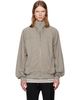 Rick Owens Rick Owens Gray Tower Zipfront Jogger Jacket - 1