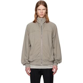 Rick Owens Rick Owens Gray Tower Zipfront Jogger Jacket