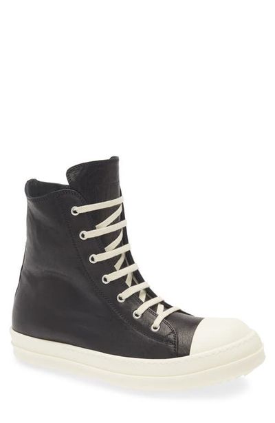 Rick Owens Rick Owens Hollywood Leather High Top Sneaker