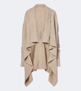 Rick Owens Rick Owens Hooded alpaca and wool-blend cardigan