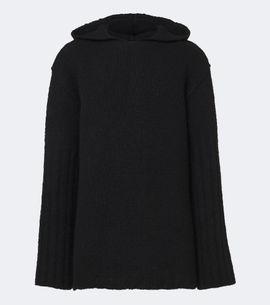 Rick Owens Rick Owens Hooded cashmere and silk sweater