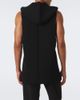 Rick Owens Rick Owens Hooded ribbed-knit virgin wool tank top - 4