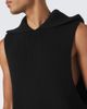 Rick Owens Rick Owens Hooded ribbed-knit virgin wool tank top - 5