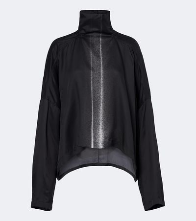Rick Owens Rick Owens Jumbo printed cropped top