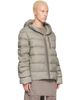 Rick Owens Rick Owens Khaki Tower Light Nylon Duvet Down Jacket - 2