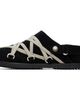 Rick Owens Rick Owens Kids Black Megalace Mule Granola Flats - 3
