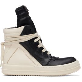 Rick Owens Rick Owens Kids Black Tower Geobasket Sneakers