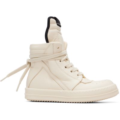 Rick Owens Rick Owens Kids Off-White Tower Geobasket Sneakers