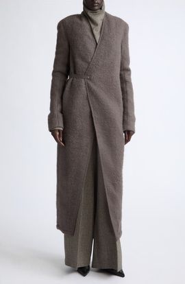 Rick Owens Rick Owens Lab Leather Coat