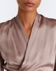 Rick Owens Rick Owens Laura draped satin top - 3
