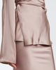 Rick Owens Rick Owens Laura draped satin top - 4