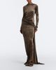 Rick Owens Rick Owens Lilies Shailee draped open-back velvet gown - 2