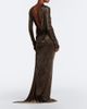 Rick Owens Rick Owens Lilies Shailee draped open-back velvet gown - 6