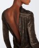Rick Owens Rick Owens Lilies Shailee draped open-back velvet gown - 7