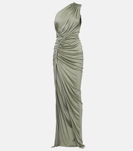 Rick Owens Rick Owens Lilies Shailee ruched one-shoulder gown