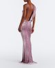 Rick Owens Rick Owens Lilies Tungsten open-back velvet gown - 6
