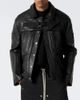 Rick Owens Rick Owens Mac convertible leather jacket - 2