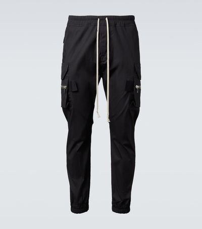 Rick Owens Rick Owens Mastodon cotton-blend poplin cargo pants