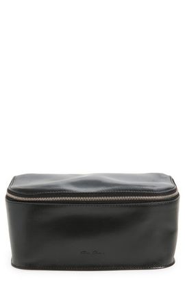 Rick Owens Rick Owens Medium Calfskin Leather Toiletries Bag