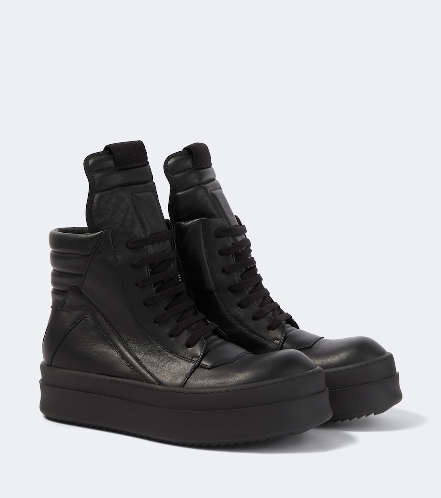 Rick Owens - Purple Fur Sneakers