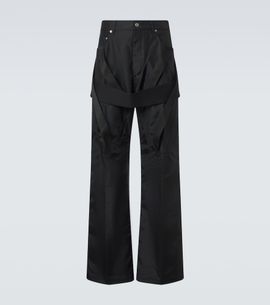 Rick Owens Rick Owens Megastrapped Geth wide-leg pants
