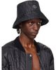 Rick Owens Rick Owens Moncler + Rick Owens Black Bucket Hat - 2