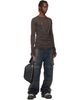 Rick Owens Rick Owens Moncler + Rick Owens Black Bumbag - 4