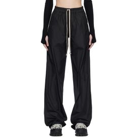Rick Owens Rick Owens Moncler + Rick Owens Black Drawstring Sweatpants