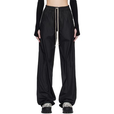 Rick Owens Rick Owens Moncler + Rick Owens Black Drawstring Sweatpants